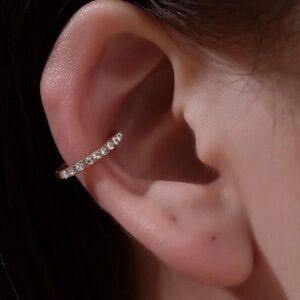 Silver Ear Cuff